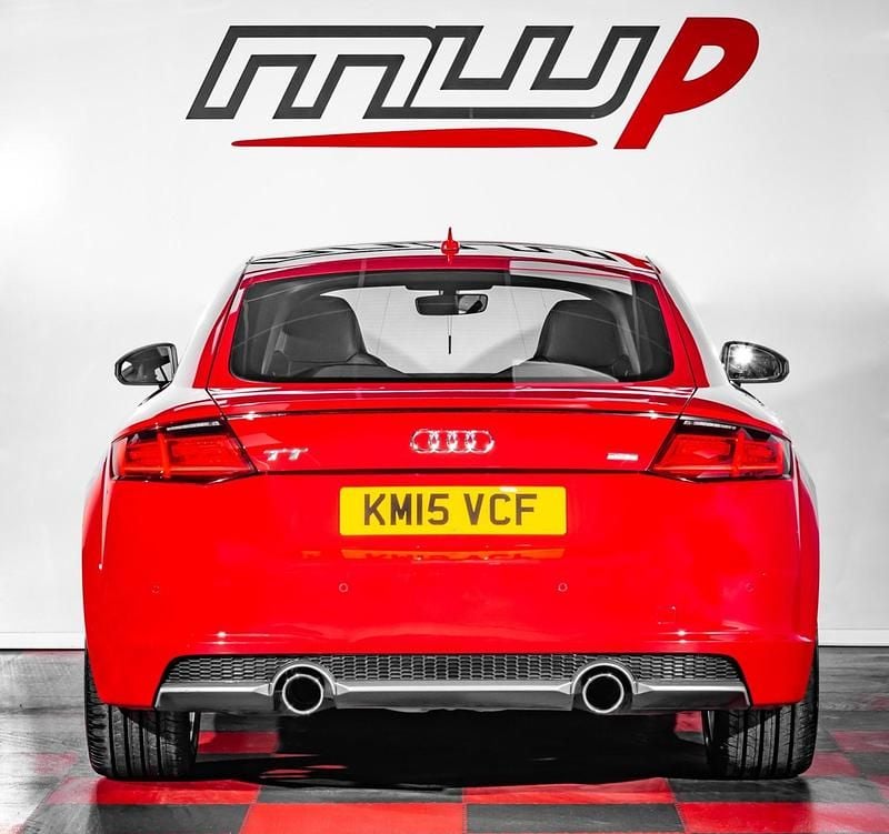 Used Audi TT S-Line 190 HP (139 kW) 2015 Red Coupe