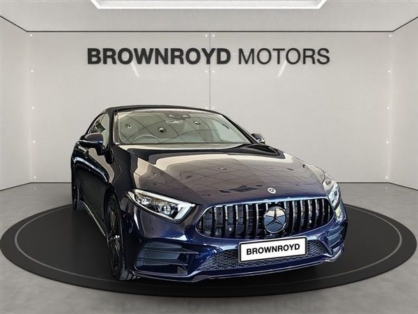 Blue Used 2019 Mercedes CLS350 AMG line Coupe | £23,990 (Fair price) - Image 1/1