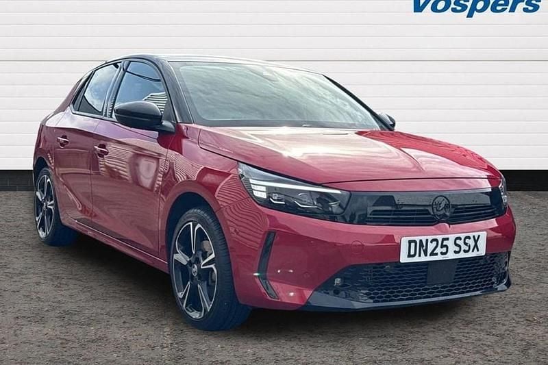 Used Vauxhall Corsa Ultimate 100 HP (73 kW) 2025 Red Hatchback