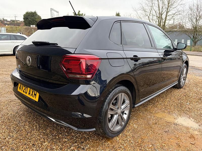 Used VW Polo R-line 115 HP (84 kW) 2020 Black Hatchback