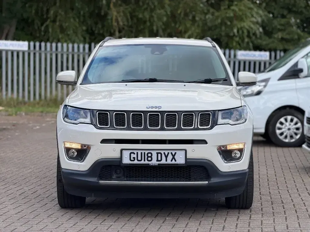 Used Jeep Compass Limited 170 HP (125 kW) 2018 White SUV