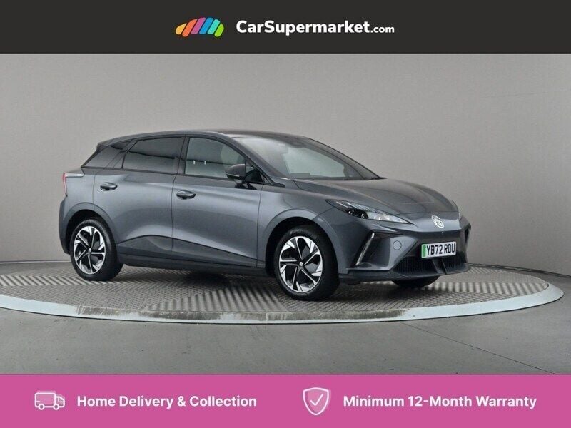 Grey Used 2022 MG MG4 EV Trophy Hatchback | £14,097 (A bit pricey) - Image 1/4