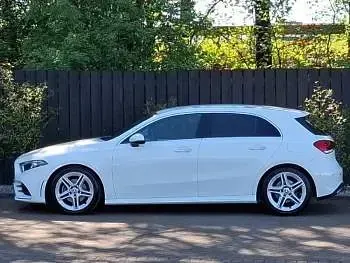 Used Mercedes A200 AMG Line Premium 163 HP (119 kW) 2019 White Sedan