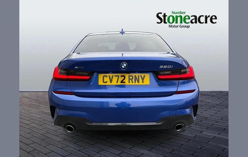 Used BMW 320 M Sport 180 HP (132 kW) 2022 Blue Sedan