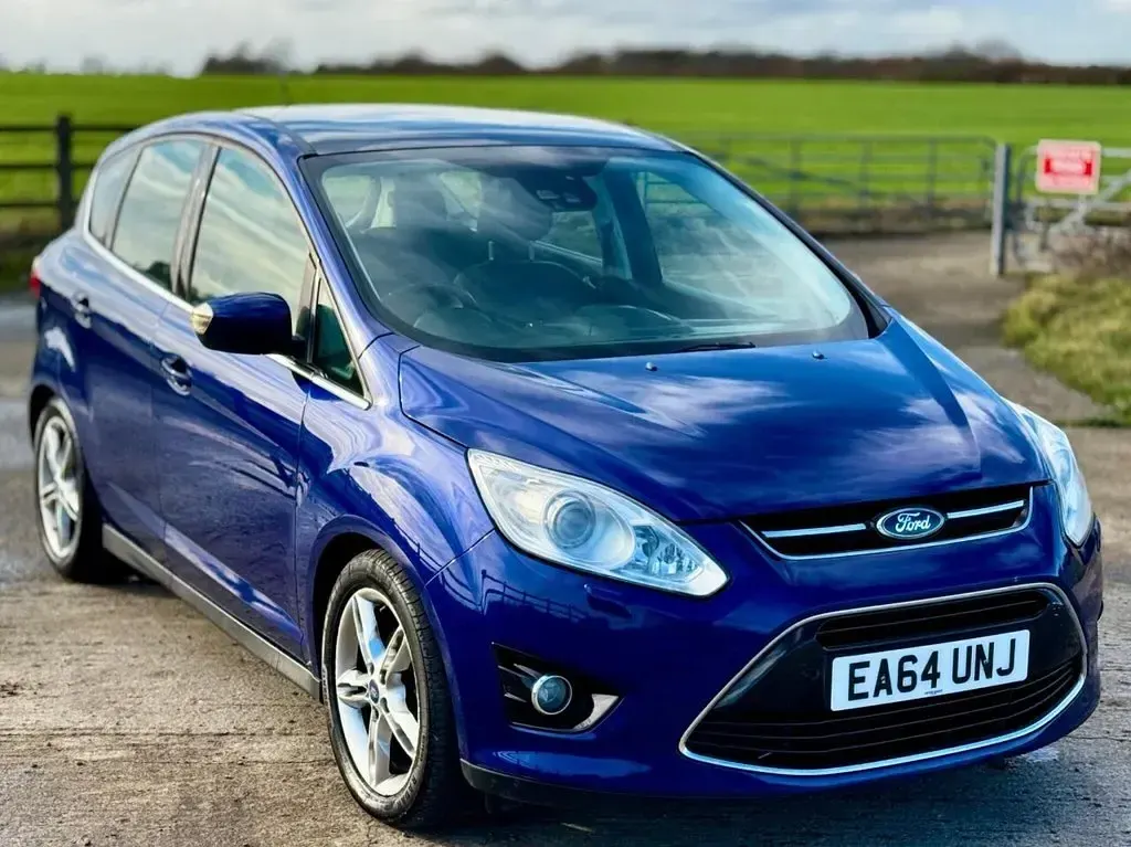Used Ford C-MAX Titanium X 125 HP (91 kW) 2014 Blue MPV