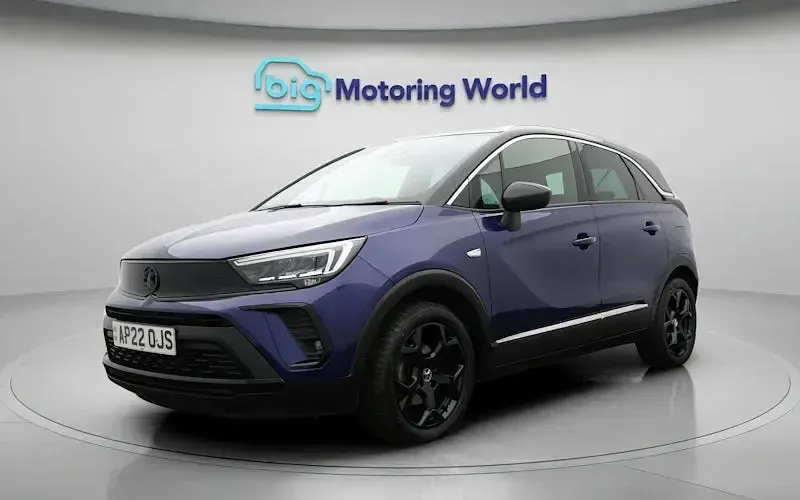 Used Vauxhall Crossland Ultimate 120 HP (88 kW) 2021 Blue SUV