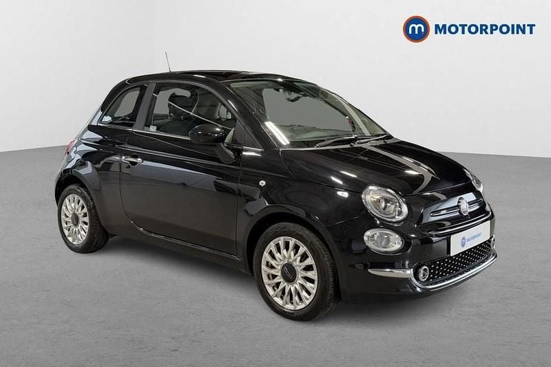Black Used 2023 Fiat 500 Hatchback | £9,599 (Fair price) - Image 1/4
