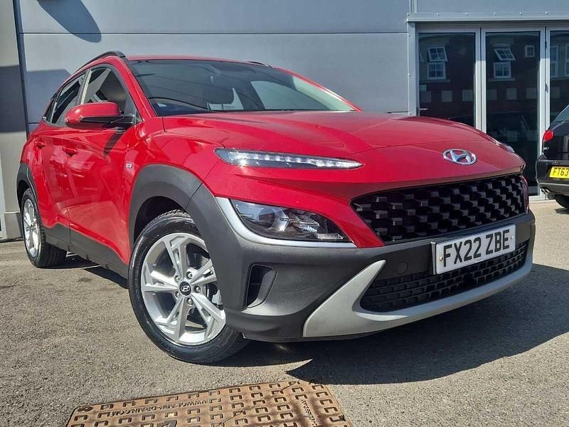 Pulse red Used 2022 Hyundai Kona SE SUV | £10,990 (Fair price) - Image 1/4