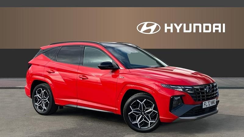 Used Hyundai Tucson N Line 230 HP (169 kW) 2022 Red SUV