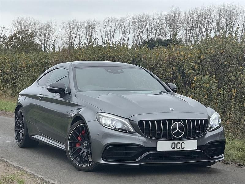 Grey Used 2023 Mercedes C63S AMG Premium Plus Coupe | £62,950 (Expensive) - Image 1/4