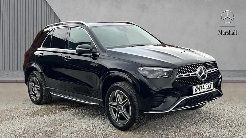Used Mercedes GLE400 AMG line 381 HP (280 kW) 2024 Obsidian black metallic SUV