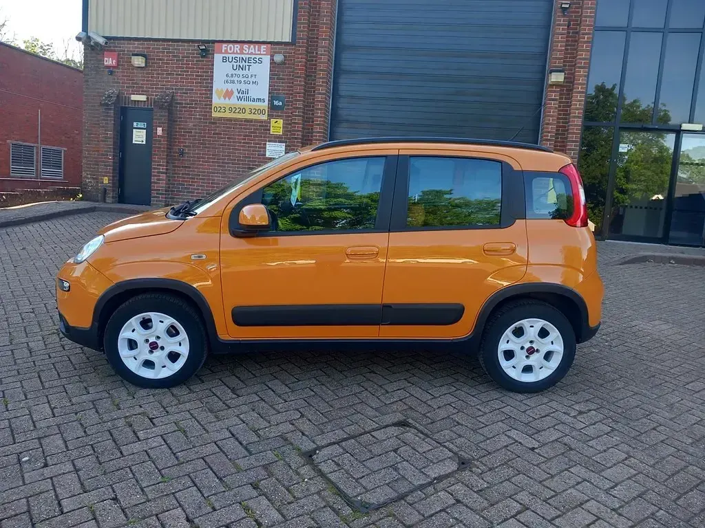 Used Fiat Panda Trekking 75 HP (55 kW) 2013 Orange Hatchback
