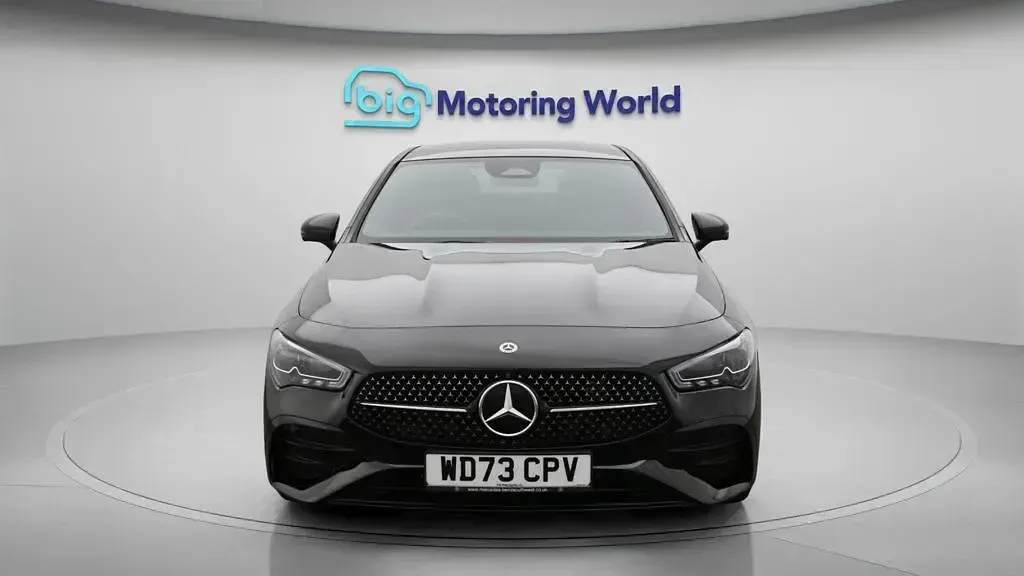 Used Mercedes CLA250e AMG line 218 HP (160 kW) 2024 Black Coupe
