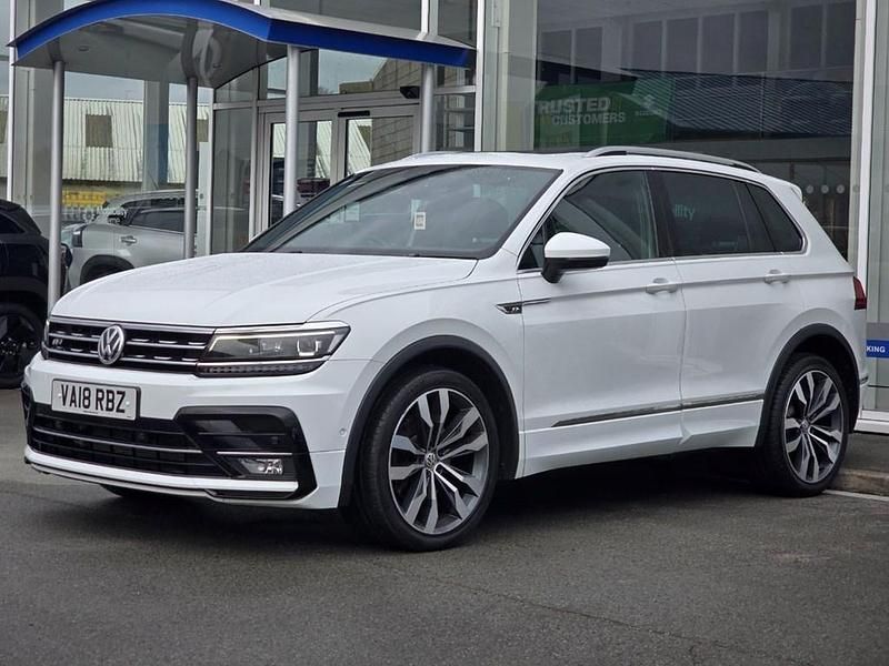 Second-hand VW Tiguan R-line 2018 Alb SUV