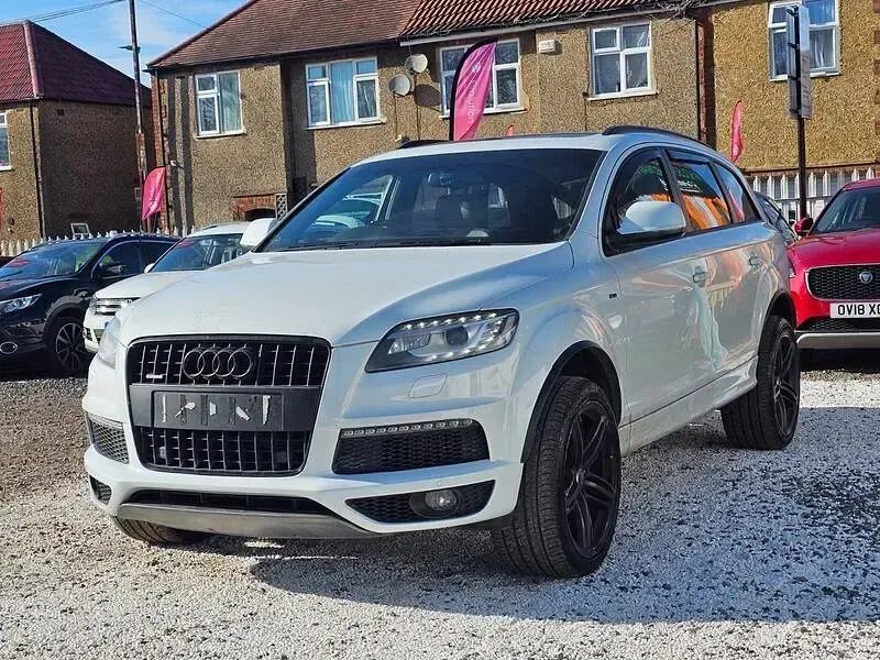 Used Audi Q7 S-line plus 245 HP (180 kW) 2013 White SUV