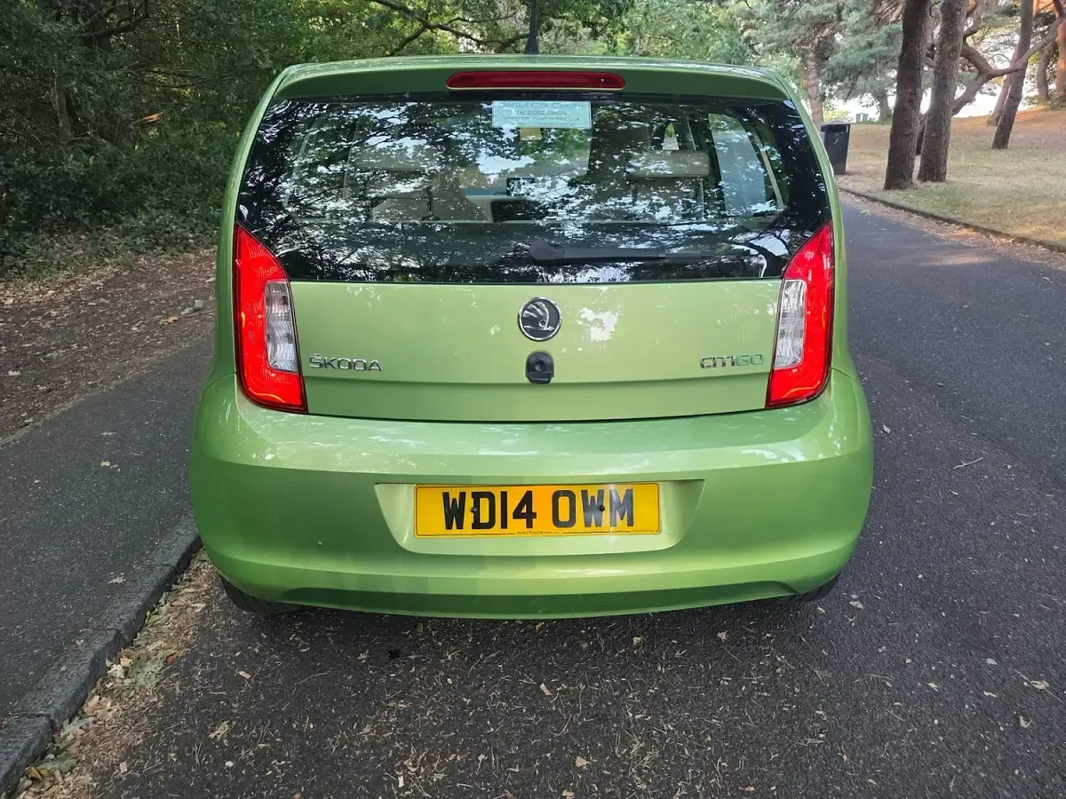 Used Skoda Citigo Elegance 2014 Green Hatchback