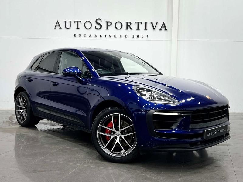 Used Porsche Macan S 2022 Blue SUV