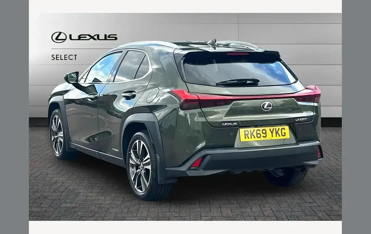 Used Lexus UX 250h 180 HP (132 kW) 2019 Green SUV
