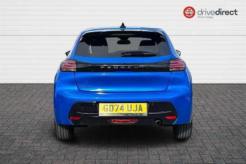 Used Peugeot 208 Allure 100 HP (73 kW) 2025 Blue Hatchback