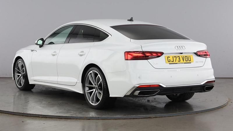 Used Audi A5 Sportback S-Line 2023 Glacier white Hatchback