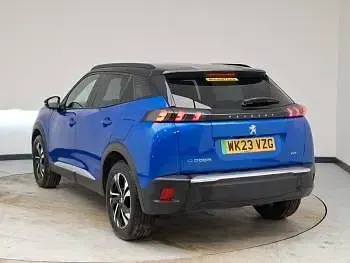 Used Peugeot e-2008 GTi 100 kW (136 HP) 2023 Blue SUV
