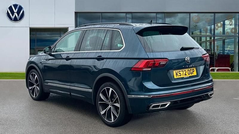 Used VW Tiguan R-line 150 HP (110 kW) 2023 Blue SUV