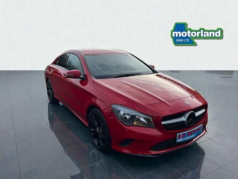Red Used 2017 Mercedes CLA200 Coupe | £11,999 (Fair price) - Image 1/3
