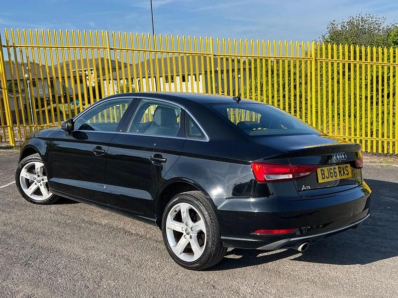 Used Audi A3 Sport 110 HP (80 kW) 2016 Black Sedan