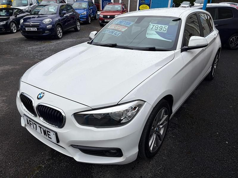 Used BMW 118 Sport Line 2017 White Hatchback