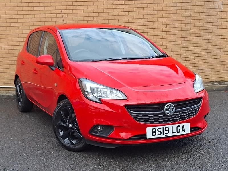 Used Vauxhall Corsa 90 HP (66 kW) 2019 Red Hatchback