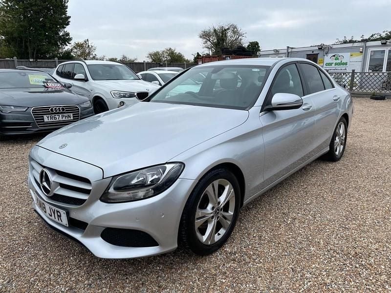 Used Mercedes C220 Executive 170 HP (125 kW) 2018 Silver Sedan
