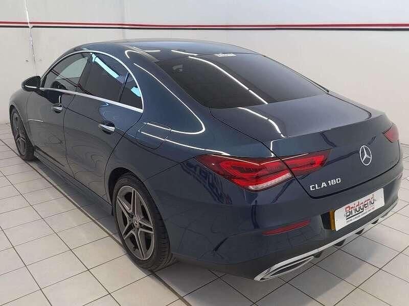 Used Mercedes CLA180 AMG Line Premium 2020 Blue Sedan