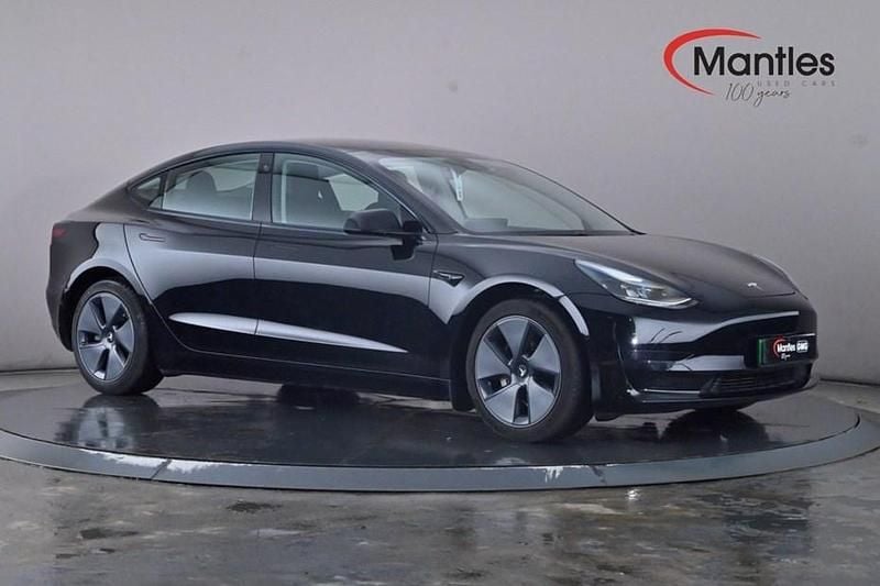 Black Used 2021 Tesla Model 3 Standard Range Plus Sedan | £17,695 (Fair price) - Image 1/1