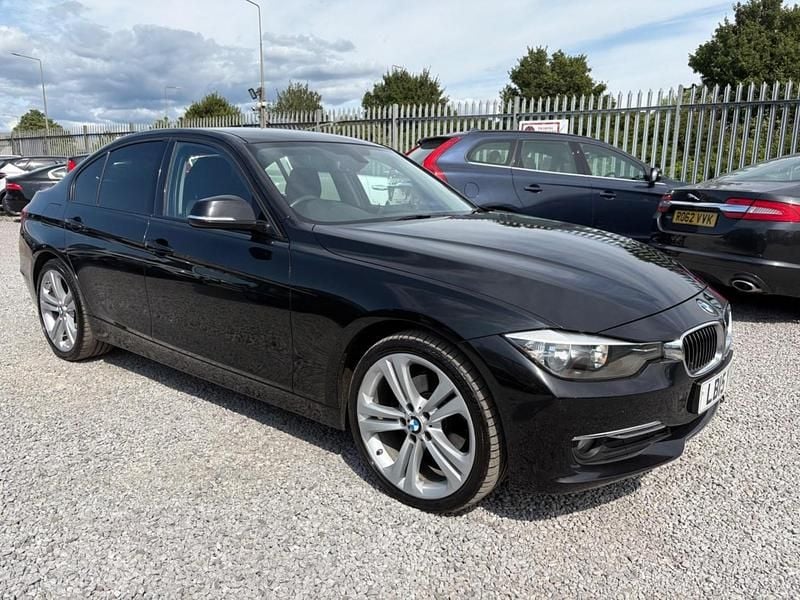 Black Used 2015 BMW 320 Luxury Line Sedan | £8,400 (Good price) - Image 1/4