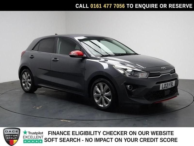 Used Kia Rio 118 HP (86 kW) 2021 Grey Hatchback