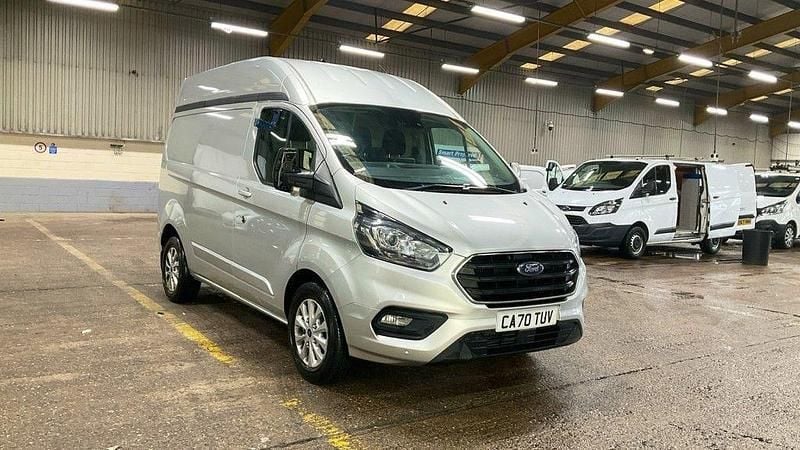 Silver Used 2021 Ford Transit Custom Limited | £11,490 (Fair price) - Image 1/4
