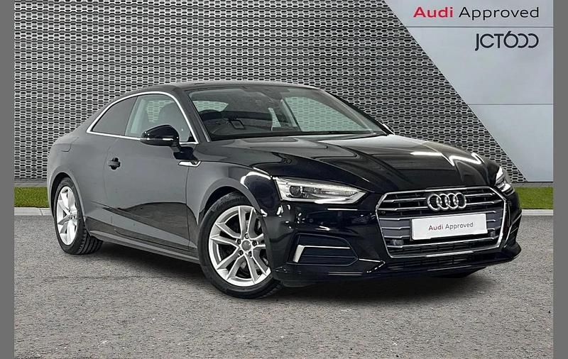 Used Audi A5 Sport 187 HP (137 kW) 2018 Black Coupe