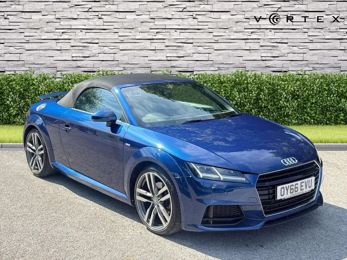 Used Audi TTS S-Line 2016 Blue Cabriolet
