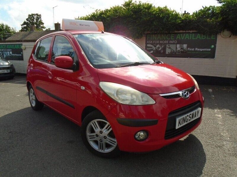 Red Used 2009 Hyundai i10 Comfort Hatchback | £2,999 (Fair price) - Image 1/4