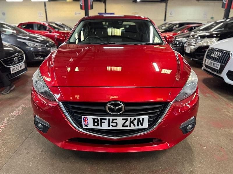 Used Mazda 3 Inclusive 2015 Red Sedan
