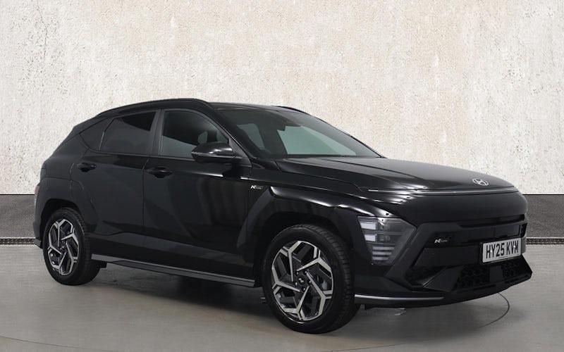Black Used 2025 Hyundai Kona N Line SUV | £28,500 (Expensive) - Image 1/3