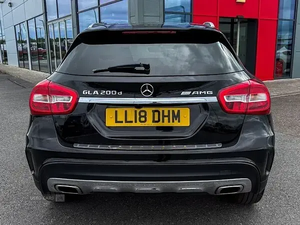 Used Mercedes GLA200 AMG line 136 HP (100 kW) 2018 Black SUV