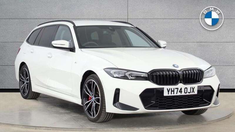 White Used 2024 BMW 330e M Sport Estate | £33,800 (Super price) - Image 1/4