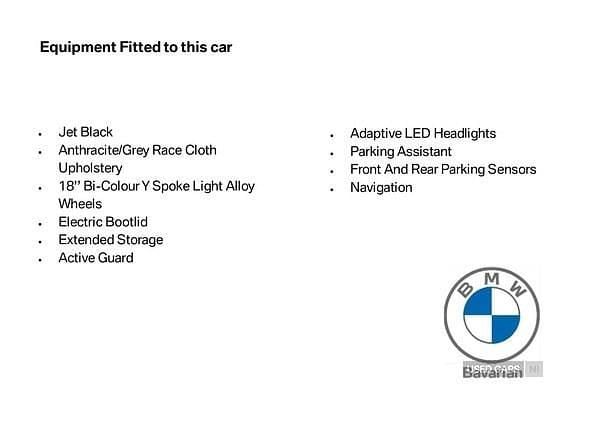 Black Used 2021 BMW X2 Sport Line SUV | £16,995 (Good price) - Image 1/1
