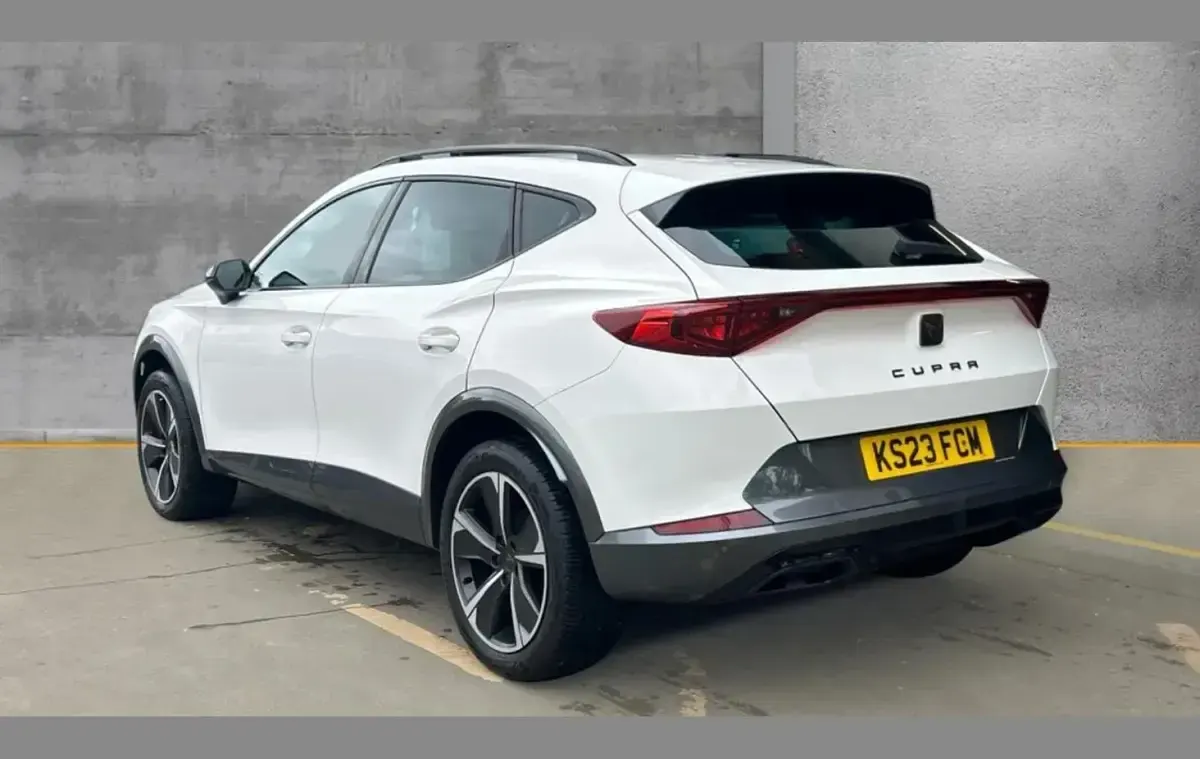 Used Cupra Formentor 150 HP (110 kW) 2023 White SUV