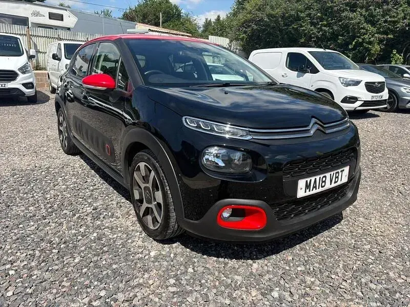 Used Citroën C3 Flair 82 HP (60 kW) 2018 Black Hatchback