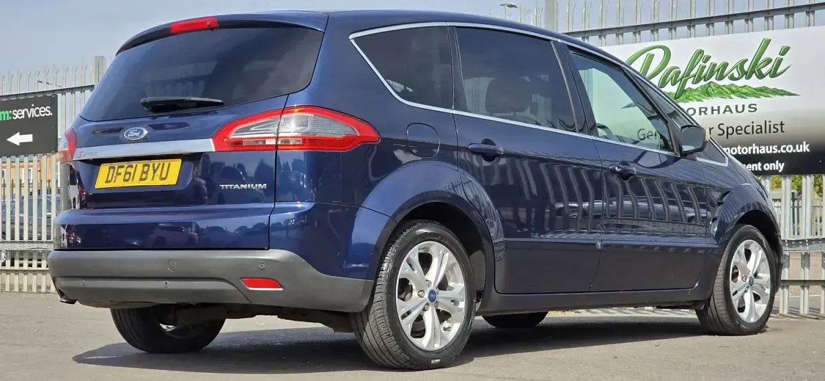 Used Ford S-MAX Titanium 115 HP (84 kW) 2012 Blue MPV