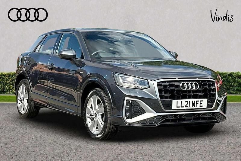 Grey Used 2021 Audi Q2 S-Line SUV | £21,900 (Fair price) - Image 1/4