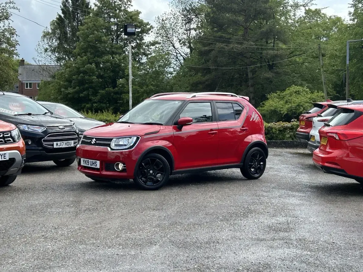 Used Suzuki Ignis SZ5 90 HP (66 kW) 2019 Red SUV