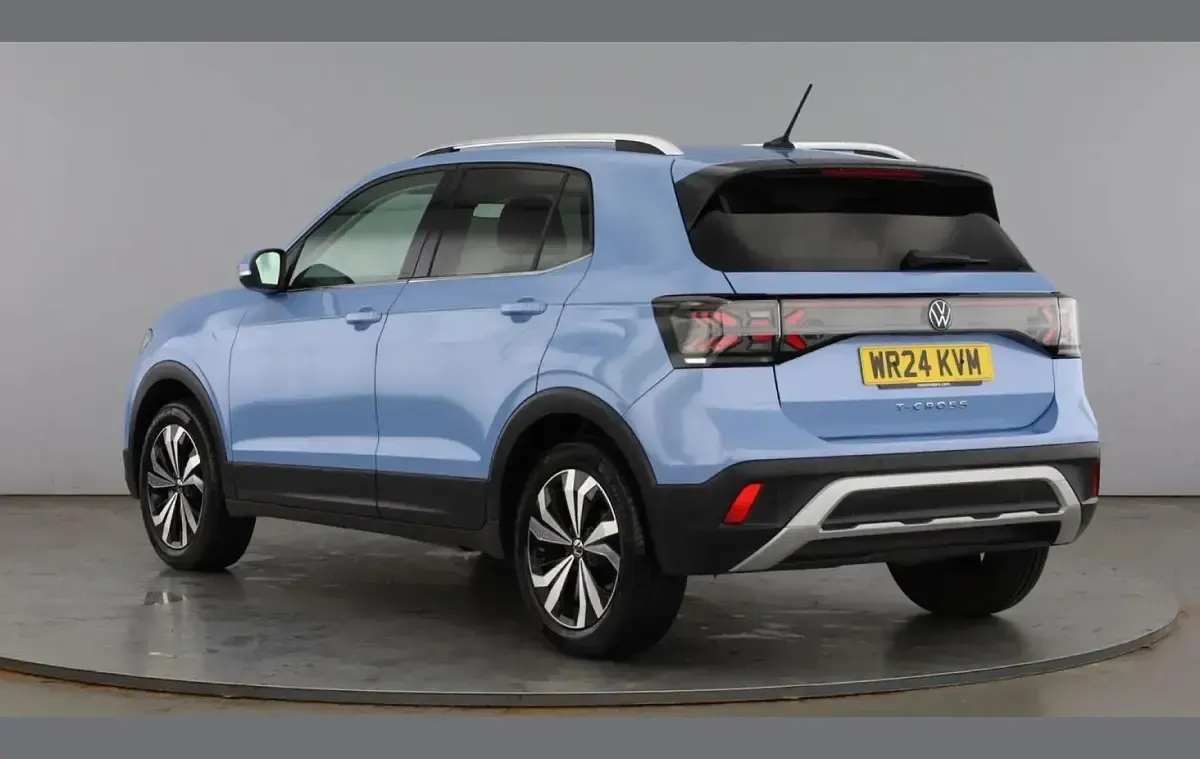 Used VW T-Cross Style 115 HP (84 kW) 2024 Blue SUV